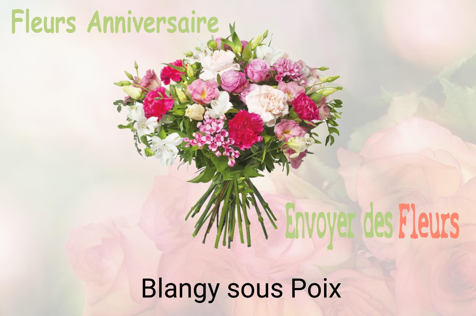 Bouquet de fleurs d’anniversaire livré à Blangy-sous-Poix