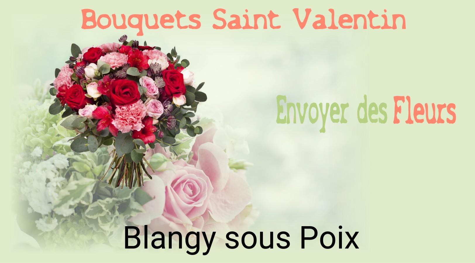 Roses de Saint-Valentin livrées à Blangy-sous-Poix